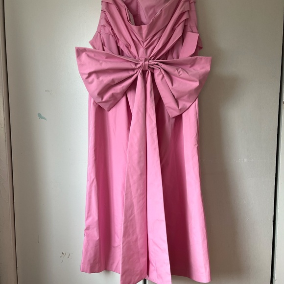 NWT never worn Eloquii Pleated Bodice Bow Detail Dress - Picture 7 of 7